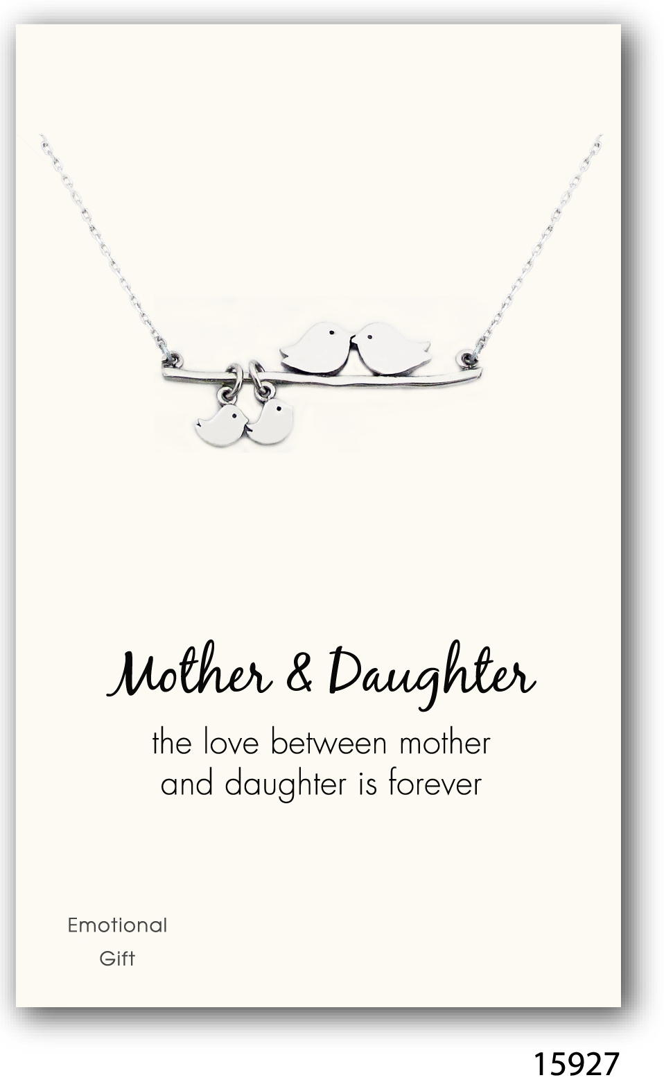 Mother&Daughter silver pendant